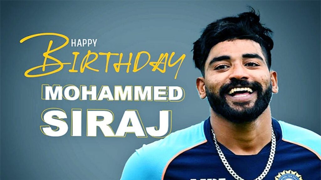 Mohammed Siraj