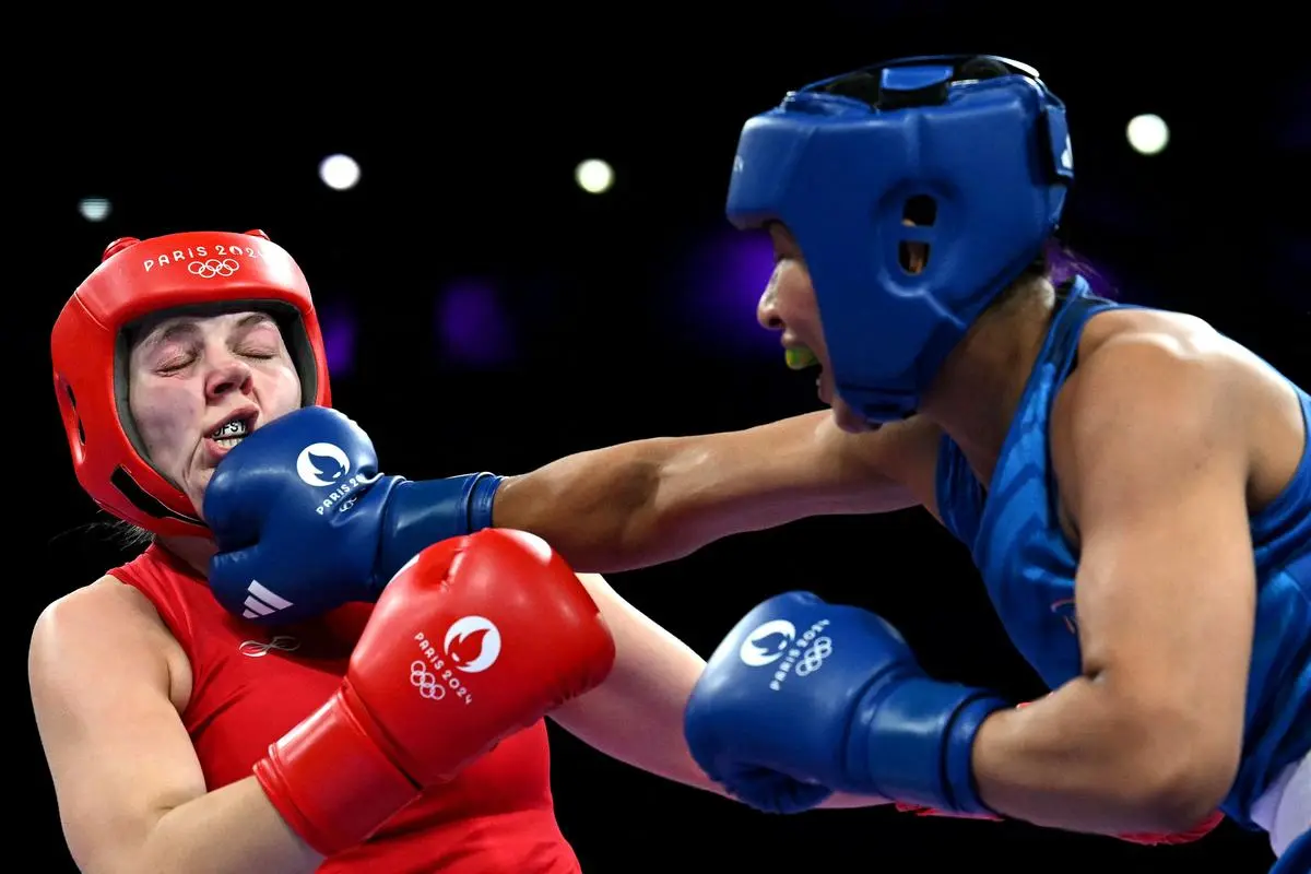 Lovlina Borgohain Triumphs Over Norway’s Sunniva Hofstad 5-0 in Boxing Round of 16