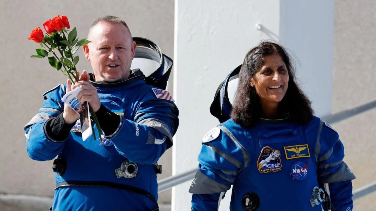 Sunita Williams and Butch Wilmore