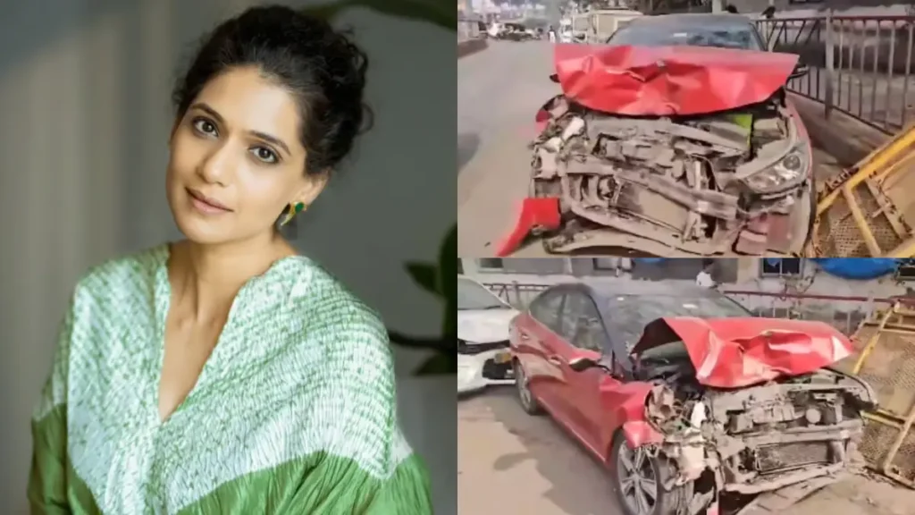 Marathi Actress Urmila Kothare's Car accident