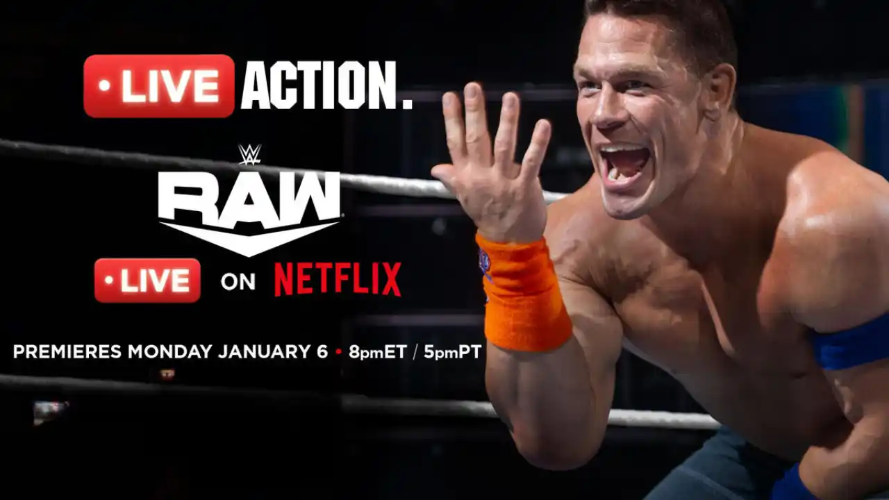 WWE Raw Debut on Netflix 2024