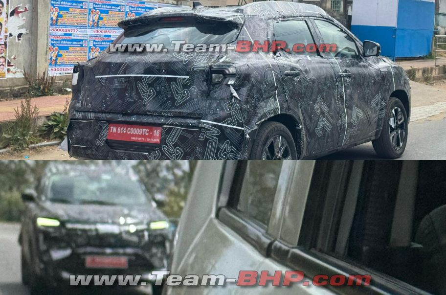 Renault Kiger Facelift Spotted Testing Ahead of Debut 1