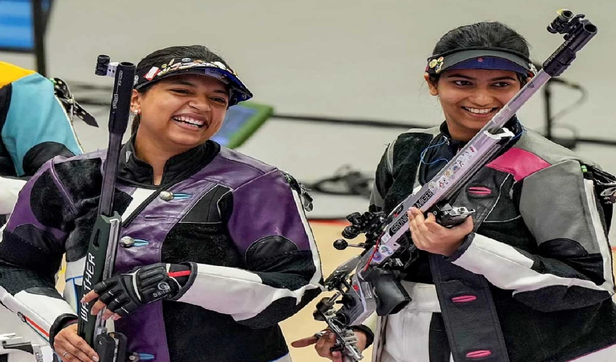 Sift kaur and ashi chouksey