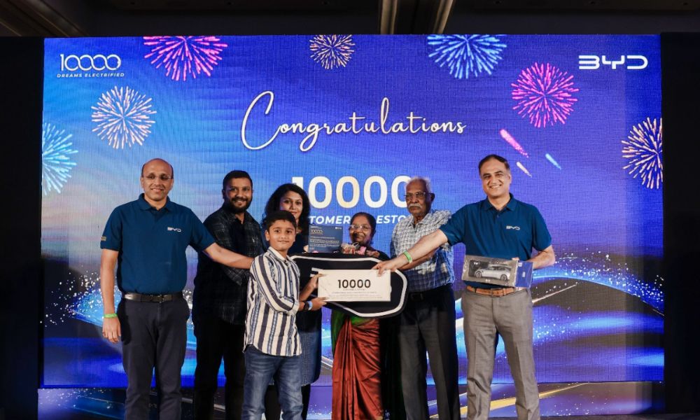 Byd india 10 000 units 2