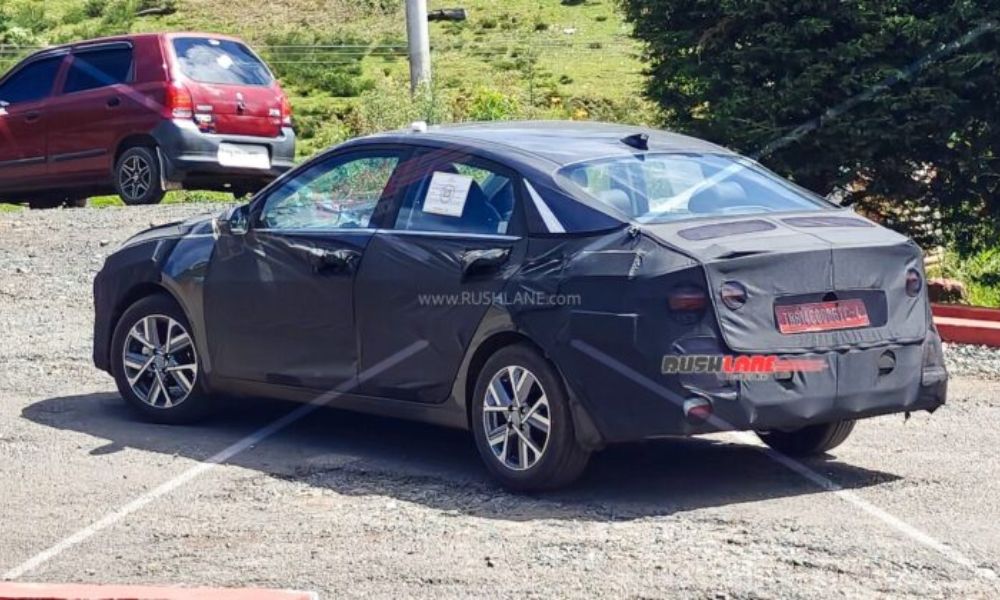 Hyundai Verna Facelift Spied