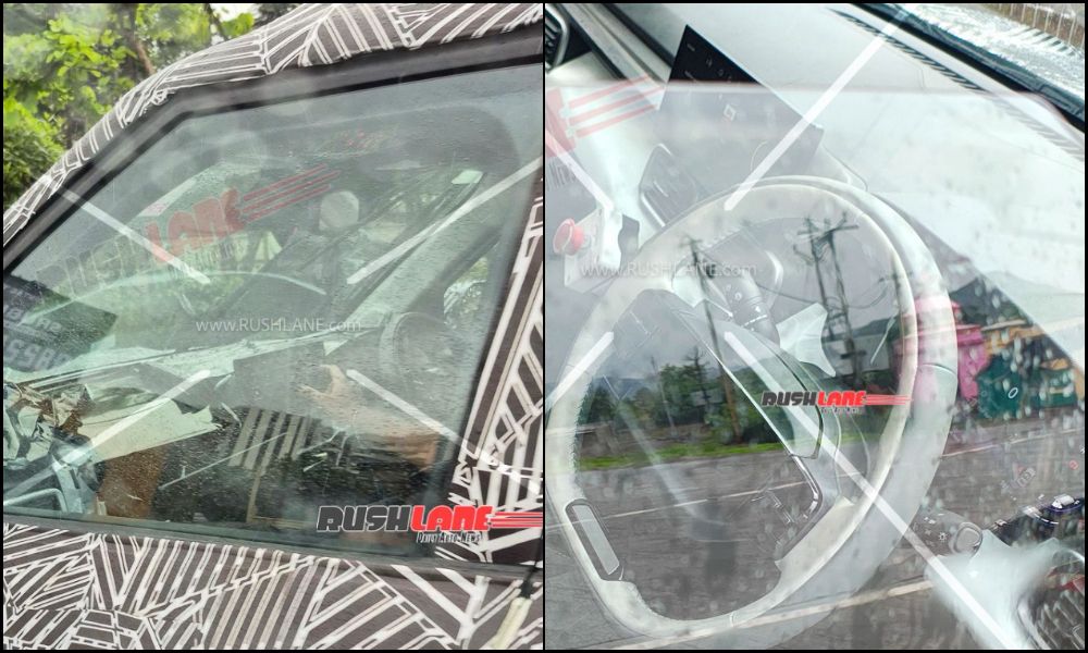 Tata punch facelift spy shots 2